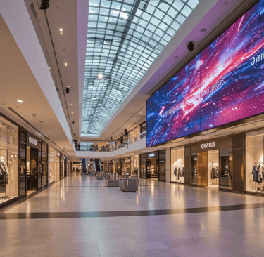 equipo de audio para plazas comerciales