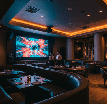 equipo de audio para restaurantes