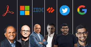Indian-origin CEOs of top global companies