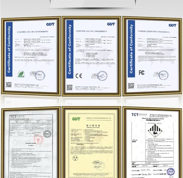 certificates of battery pack of www.batterykitstore.com