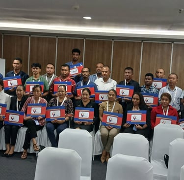 Awards Ceremony Honoring Landi Institute Training Participants