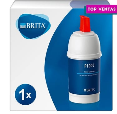  BRITA Cartucho de filtro de repuesto P1000 para BRITA filtra los grifos