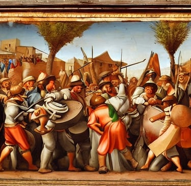 قرع طبول الحرب