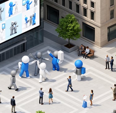 L'écosystème de communication institutionnelle moderne : de la place publique aux écrans digitaux, l