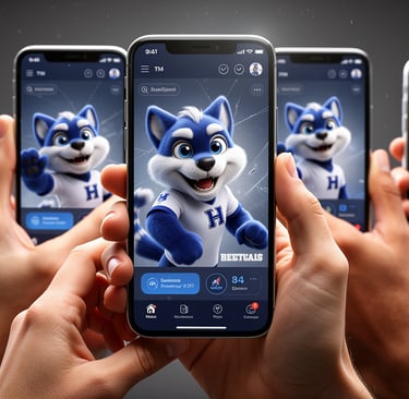 Une mascotte institutionnelle s'intègre naturellement dans l'univers digital des jeunes : applicatio