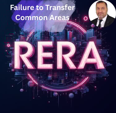 Failure to Transfer Common Areas, Amenities, and Facilities Under RERA: A Comprehensive Guide for Ho