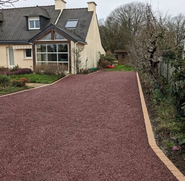 Création allée carrosable