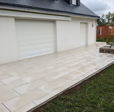 Création paysagiste terrasse carnac