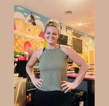 Photo of Christine "Chrissy" Quackenbush, owner of Chrissy's Cravings in Schaghticoke NY