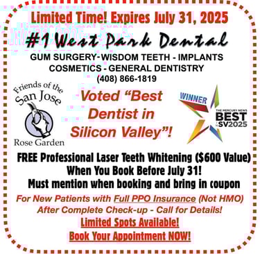 Coupon for FREE TEETH WHITENING