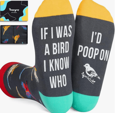 Bird lover's socks