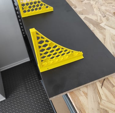 Equerre pour étagère en impression 3D