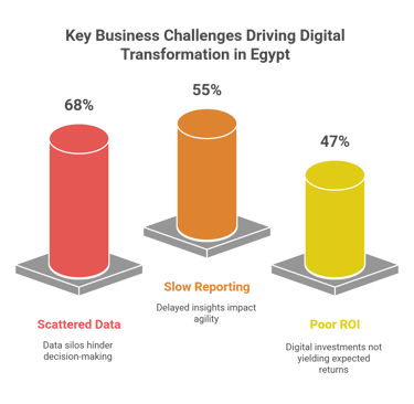 Key Business Challenges Driving Digital Transformation in Egypt
