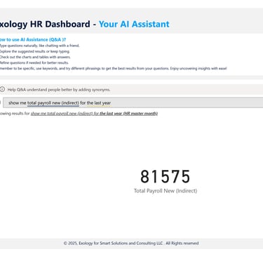 HR Dashboard AI Assistant