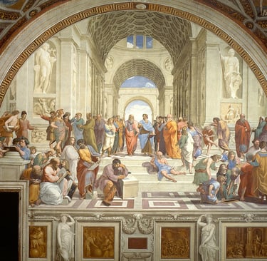 The School of Athens, by Raphael, 1511