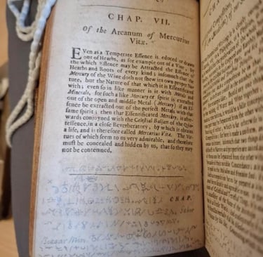 A 1663 copy of Paracelsus his Archidoxis (Glasgow University Library, Sp Coll Ferguson Ap-b.33)