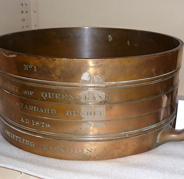 An Imperial bushel