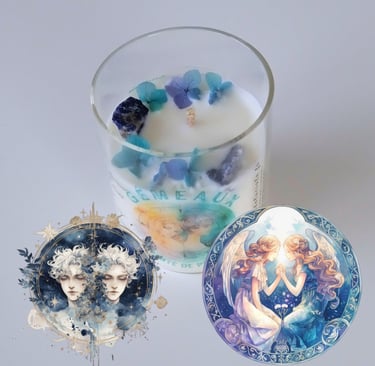 gemini candle color zodiac signs