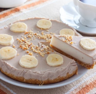 a cake with a slice of cake on a plate