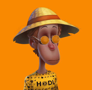 a cartoon character wearing a hat and sunglasses