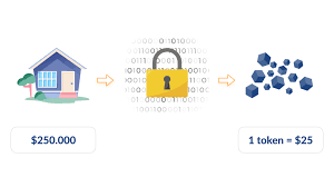 graphic depicting house value a lock and token value
