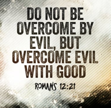 Overcoming evil