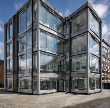 white concrete building