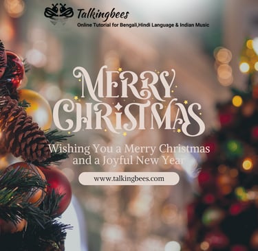 Merry Chrismas from Talkingbees