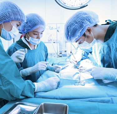 BSc Nursing Student in Operation Theatre