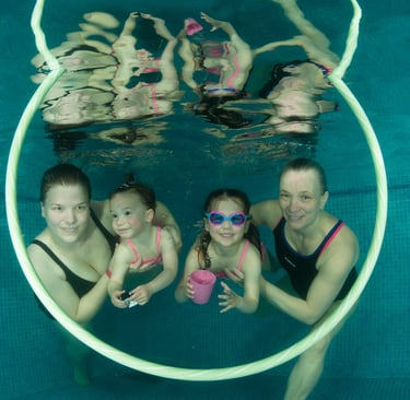 merülés a családdal