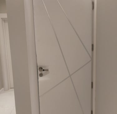 نظام عزل صوتي للأبواب السكنية