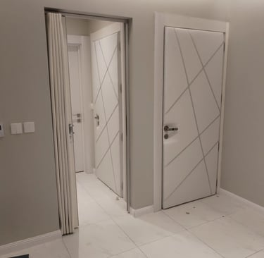 معالجة الفجوات الجانبية للباب لمنع الضوضاء