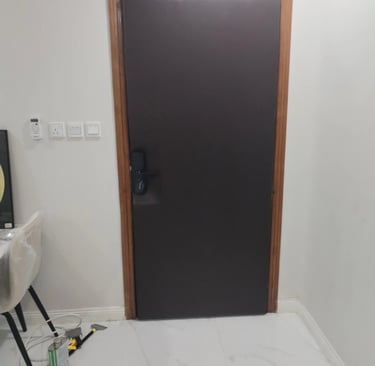 معالجة صوت الأبواب