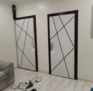 تحسين العزل الصوتي للأبواب