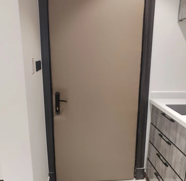 علاج تسرب الصوت من الباب