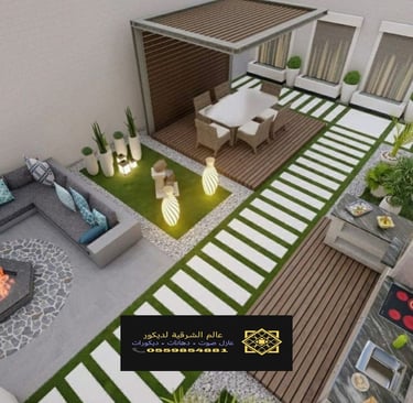 أنواع مظلات جلسات بالدمام