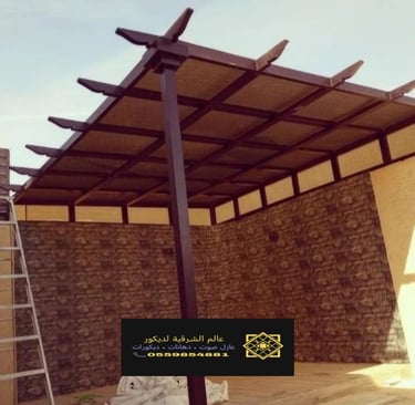 تركيب مظلات وسواتر الدمام ت: 0559854881 مظلات قماش الجبيل – تركيب مظلات مداخل البيوت بالشرقية الخبر2