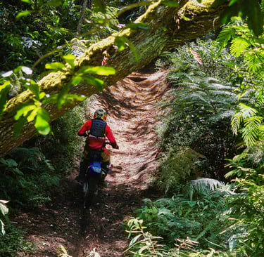 Bali volcano enduro