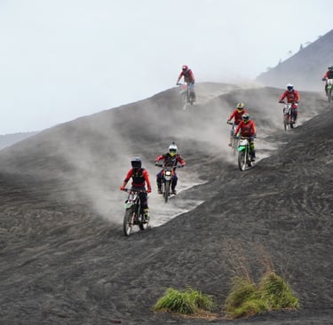 Bali Volcano and Jungle Dirt Bike Tour