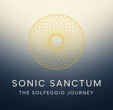 Sonic Sanctum – The Solfeggio Journey album cover
