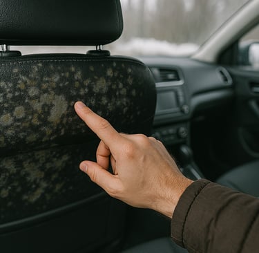Comment traiter la moisissure dans une voiture 
