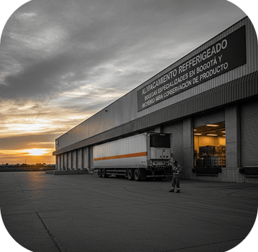 Almacenamiento de mercancia refrigerado