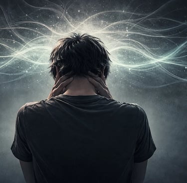 Illustration af mental overbelastning og høj arousal i relation til selvskade og kriseplaner