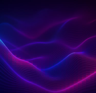 um fundo abstrato colorido com um desenho ondulado