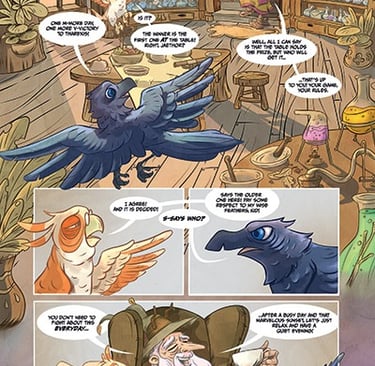 The Book of Tharexis - Moonlight - page