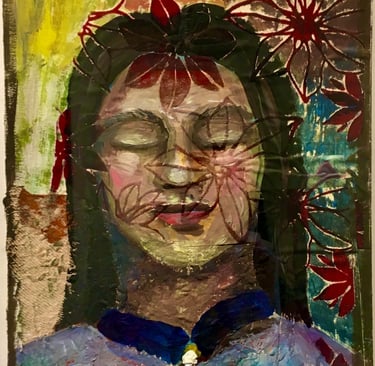 self portrait art therapy product example