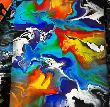 Le façon de créer une peinture acrylique