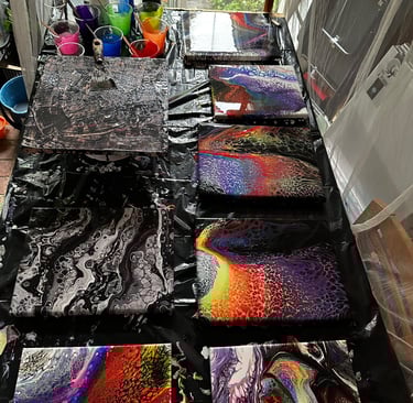 Acrylique Pouring Atelier