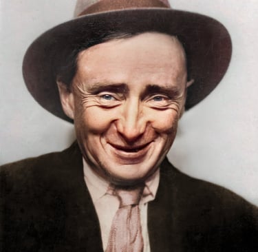 Portrait photo of Irish author Pádraic Ó Conaire