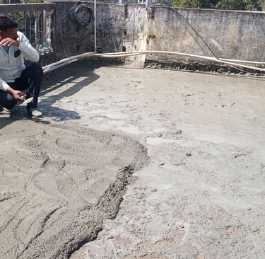 Terrace repairing and waterproofing